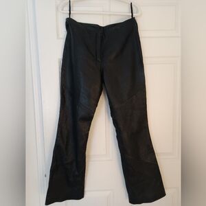 Women's Leather Pants Size 8